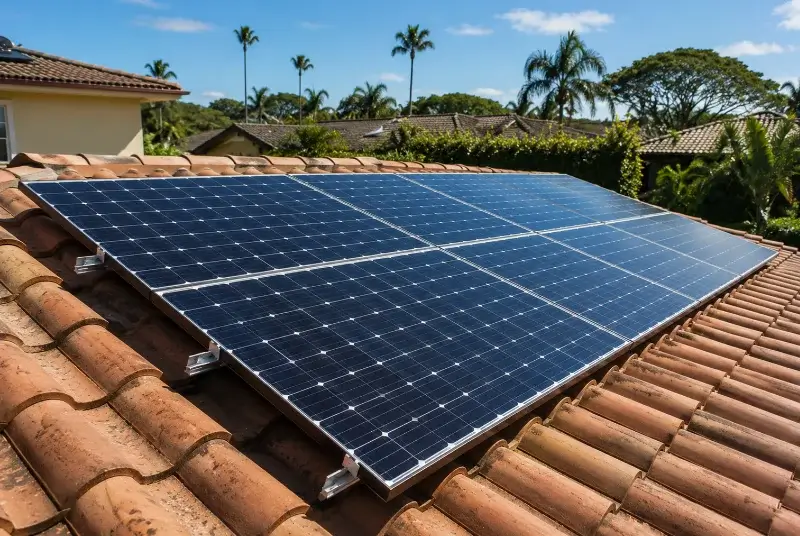 Installation de panneaux solaires à Passa